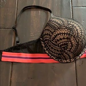 Victoria Secret bombshell plunge neon bra!